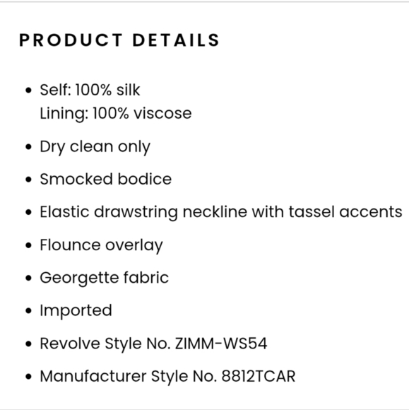 NWT Zimmermann Carnaby Off Shoulder Cotton Tiered Top Crop 4 - Picture 11 of 12